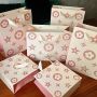 Custom Hot Pink high-end handbag clothing packaging bag company paper bag corporate advertising gift bag