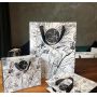 Custom Hot Pink high-end handbag clothing packaging bag company paper bag corporate advertising gift bag