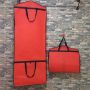 Custom foldable dual-purpose bag, thickened non-woven fabric trailing wedding dress dust cover, dust cover