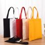 Custom logo Blank pure cotton colored canvas bags Handbag manufacturers wholesale canvas bags custom made