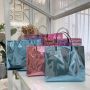 Aurora laser handbags, clothing store bags, high-end packaging bags, duty-free shopping bags, gift bags with custom LOGO