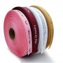 Custom flower ribbons printed support ribbons custom wrist decorations wedding gift ribbons