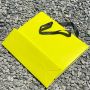 Custom lemon-colored tote bags, clothing store logo printing shopping bags, custom packaging bags, shopping bags, gift bags, paper bags
