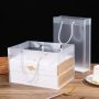 Custom logo frosted plastic shopping bags for clothing or hair