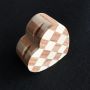Custom Small color matching Heart Shaped Wooden Box With Magnetic Lid